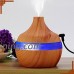 Appoi 300ml Ultrasonic Humidifier Purifier LED Essential Oil Diffuser 7 Color Changing For Home Office Bedroom Baby Room (As show) - B0788LVW35